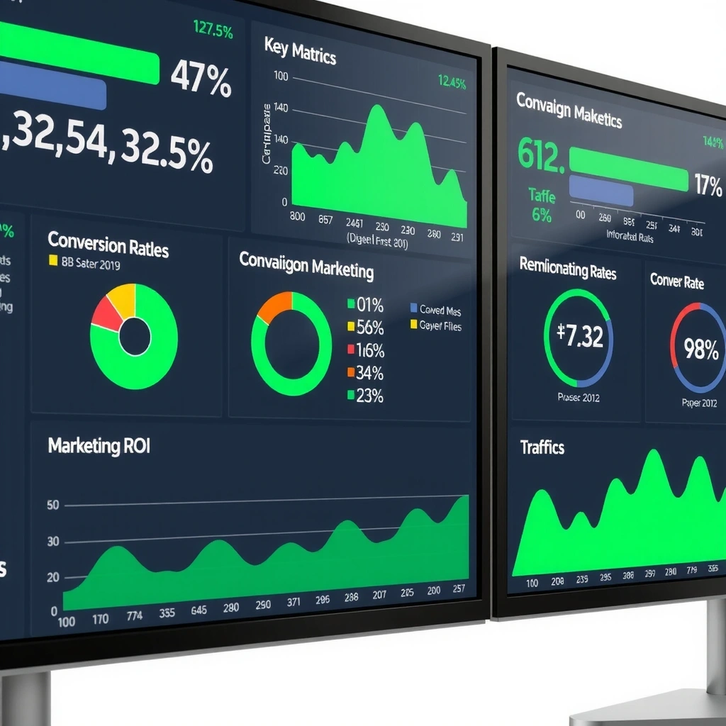 Marketing performance dashboard